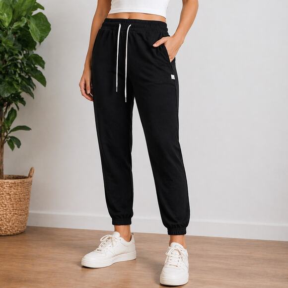 Vuori Pants - Vuori Performance Jogger Black DreamKnit Womens XS Ultra Soft Athleisure Pants